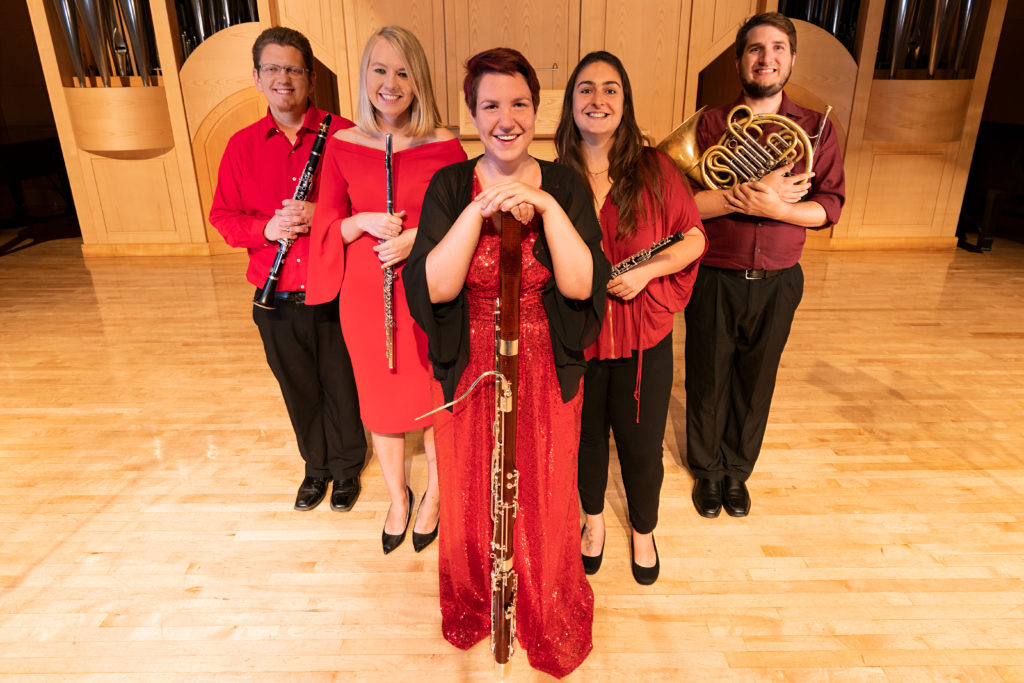 Members of the Red Rock Wind Quintet